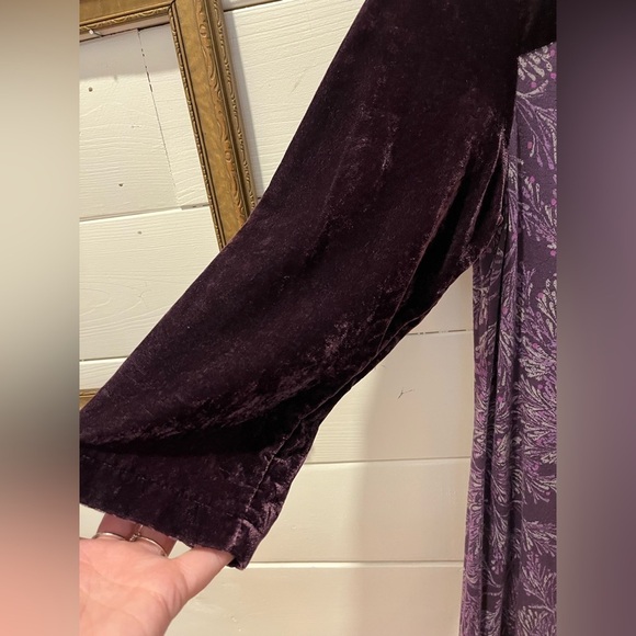 WHITE STUFF Purple Velvet Women's dress size 38 - Picture 5 of 7